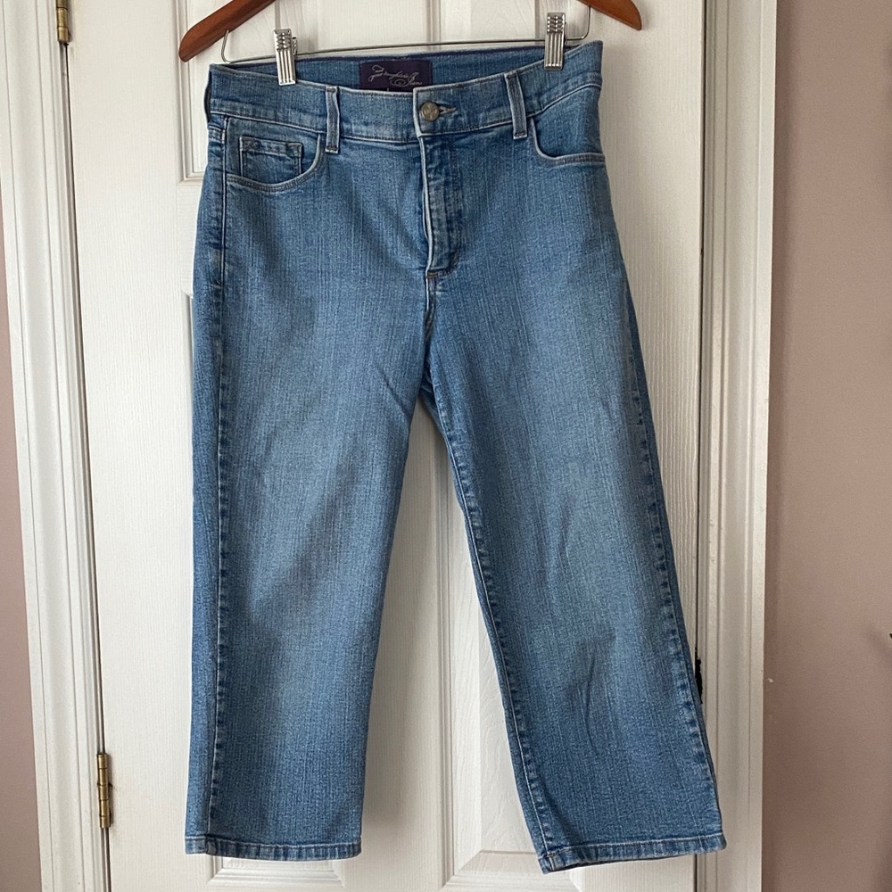 NYDJ Classic Cropped Blue Jeans